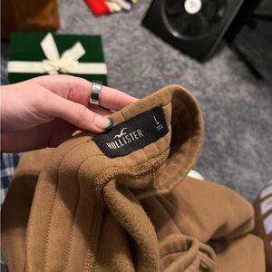 Hollister Brown sweatpants